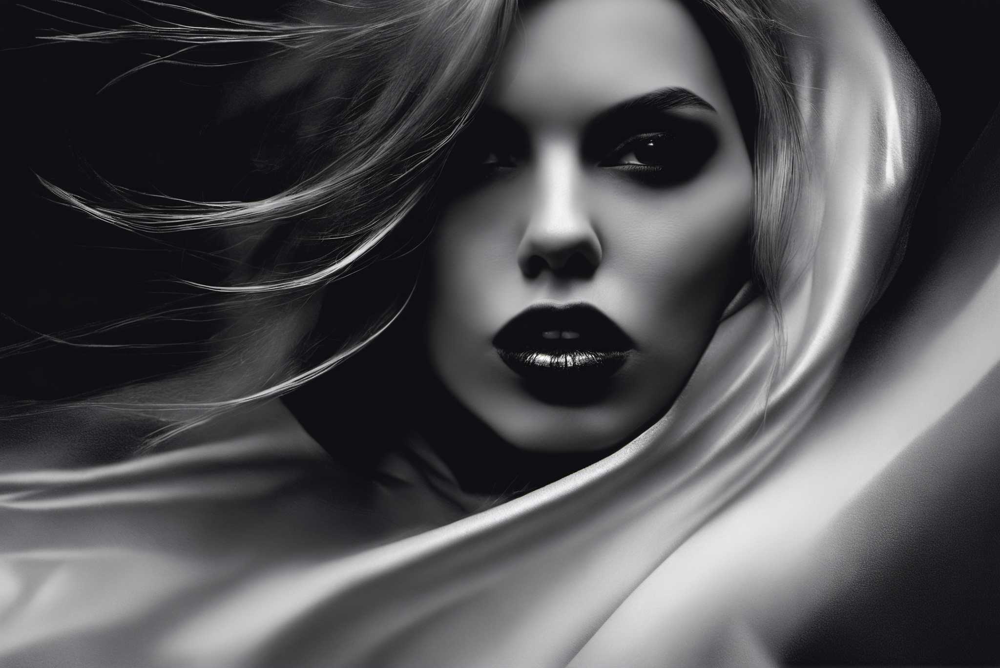 Elegance unveiled: Woman art with women's creativity, in a room with chic decor, fine art prints, and home furnishings. The art can be printed on poster, framed poster, canvas, metal, acrylic or wood, exclusively at WallArtZen. Find this exact print at https://wallartzen.com/waz244