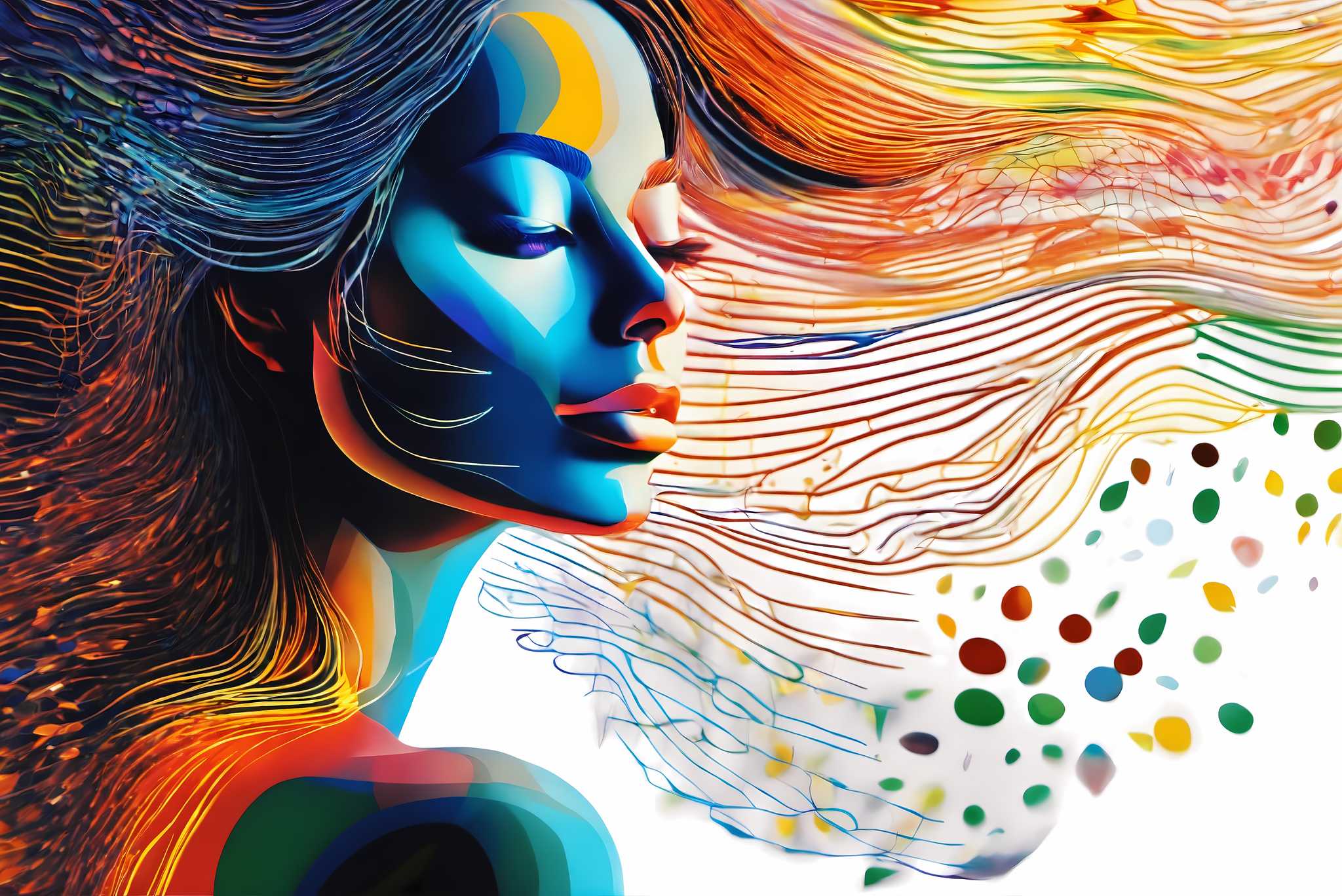 Dreamscape reverie: Surreal art with fantastical masterpieces, in a room with contemporary flair, gallery-quality artwork, and interior decorations. The art can be printed on poster, framed poster, canvas, metal, acrylic or wood, exclusively at WallArtZen. Find this exact print at https://wallartzen.com/waz118