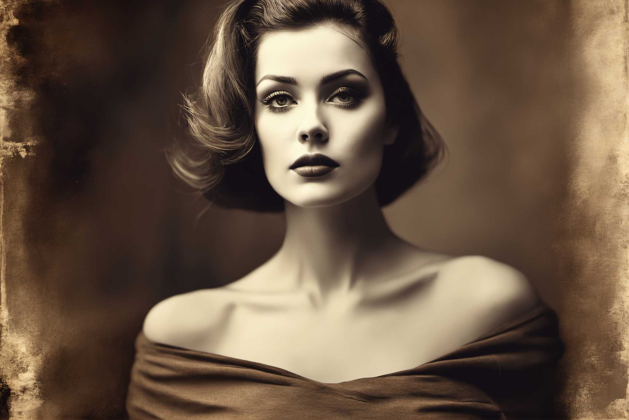 Silhouette of grace: Elegant woman art with stylish woman artwork, in a room with innovative layout, mural artworks, and home furnishings. The art can be printed on poster, framed poster, canvas, metal, acrylic or wood, exclusively at WallArtZen. Find this exact print at https://wallartzen.com/waz121