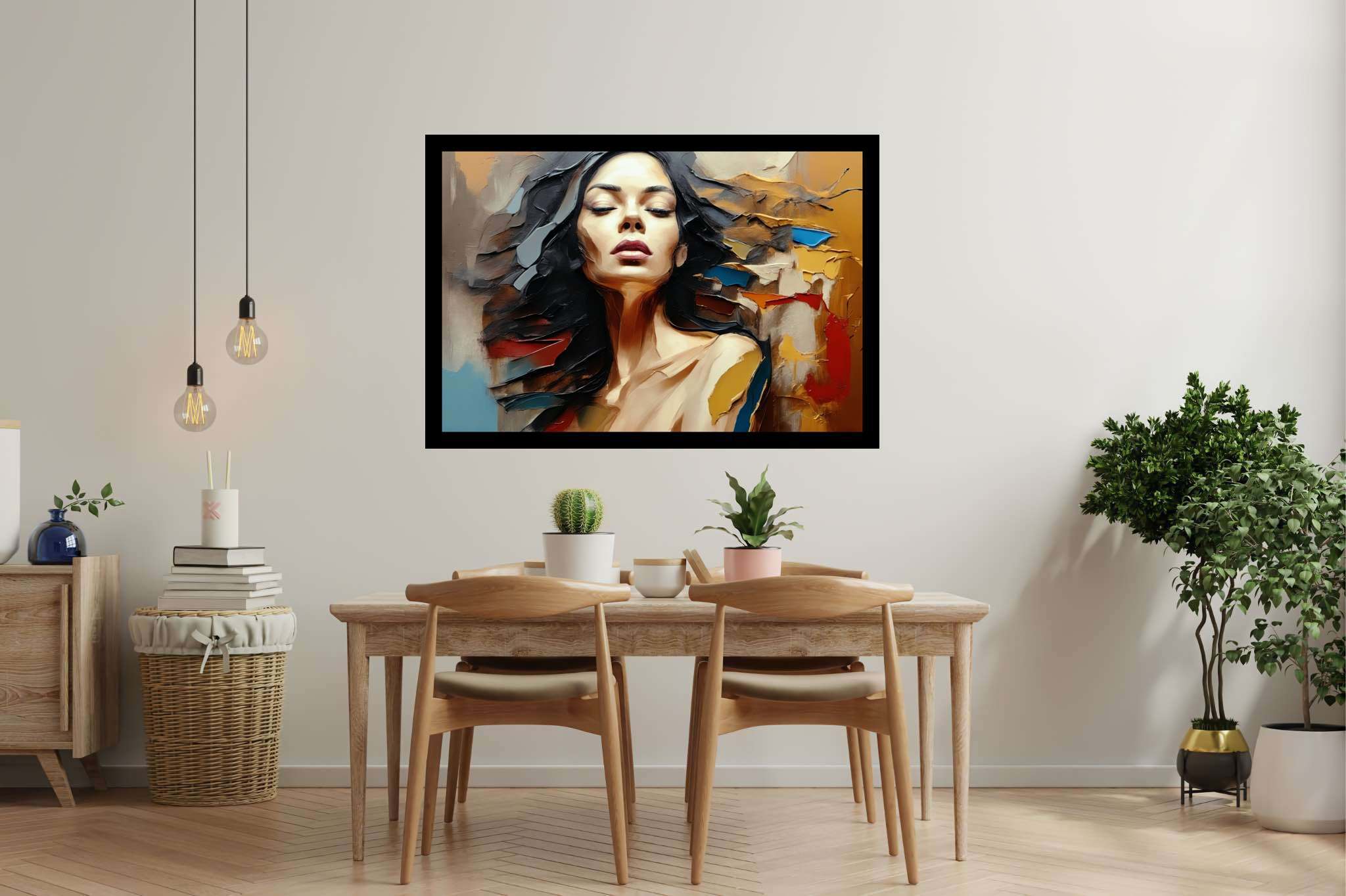 Silent musings of solitude: Contemplation art with tranquil images, in a room with modern style, photographic wall art, and interior decorations. The art can be printed on poster, framed poster, canvas, metal, acrylic or wood, exclusively at WallArtZen. Find this exact print at https://wallartzen.com/waz61